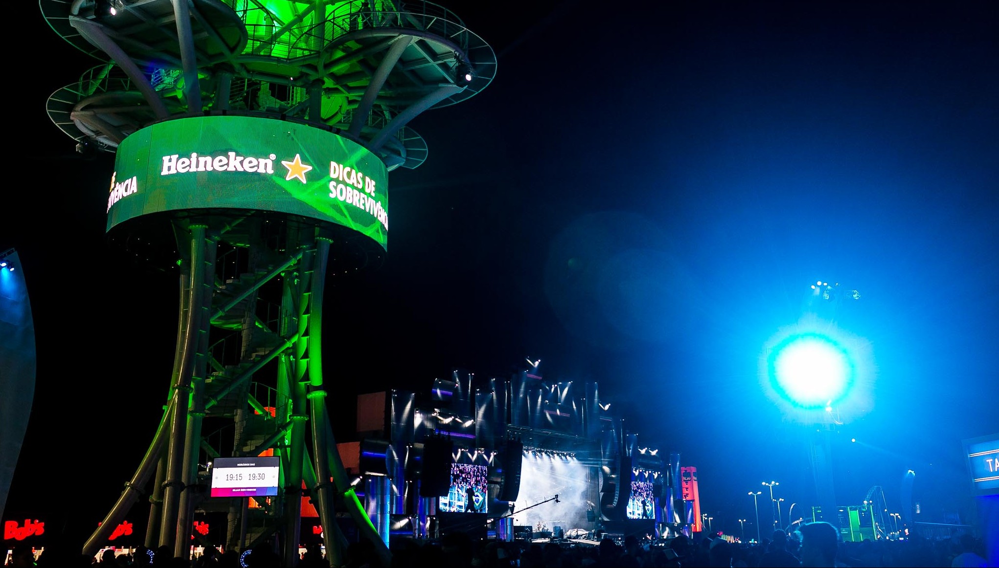Tirolesa Rock In Rio 2015